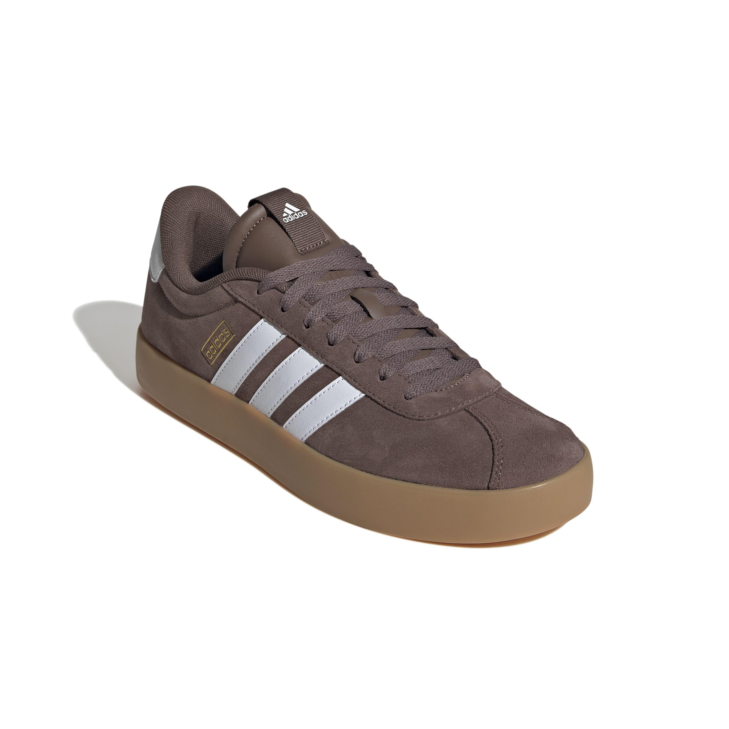 adidas VL Court 3.0 Sneakers Uomo, Marrone/Beige - IH6576 - 4