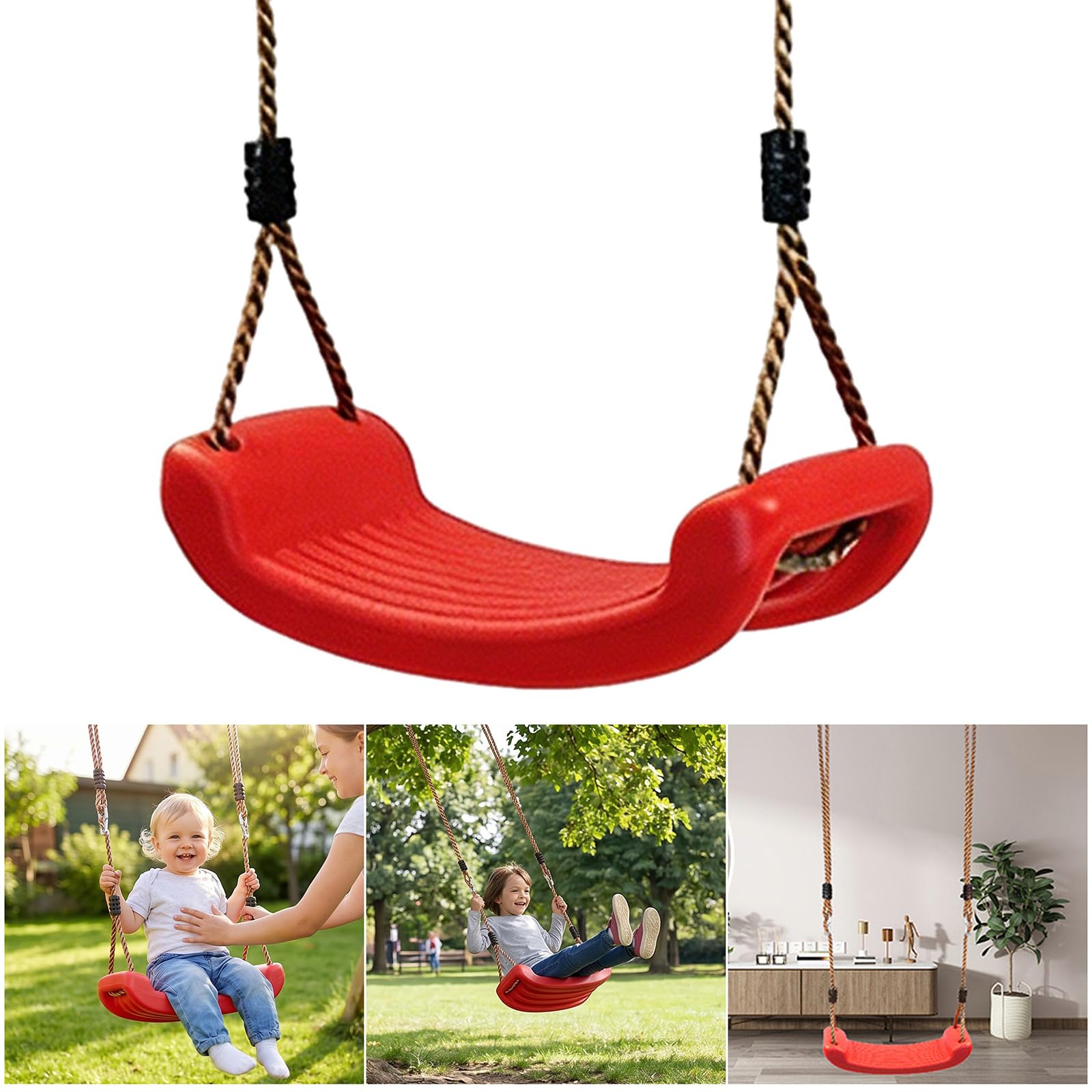 Corde de Fixation de siège de balançoire Polyvalente, pour Le Plaisir dans Le Jardin et Les Routines de Fitness avec équipement de Fitness résistant à l ' Usure