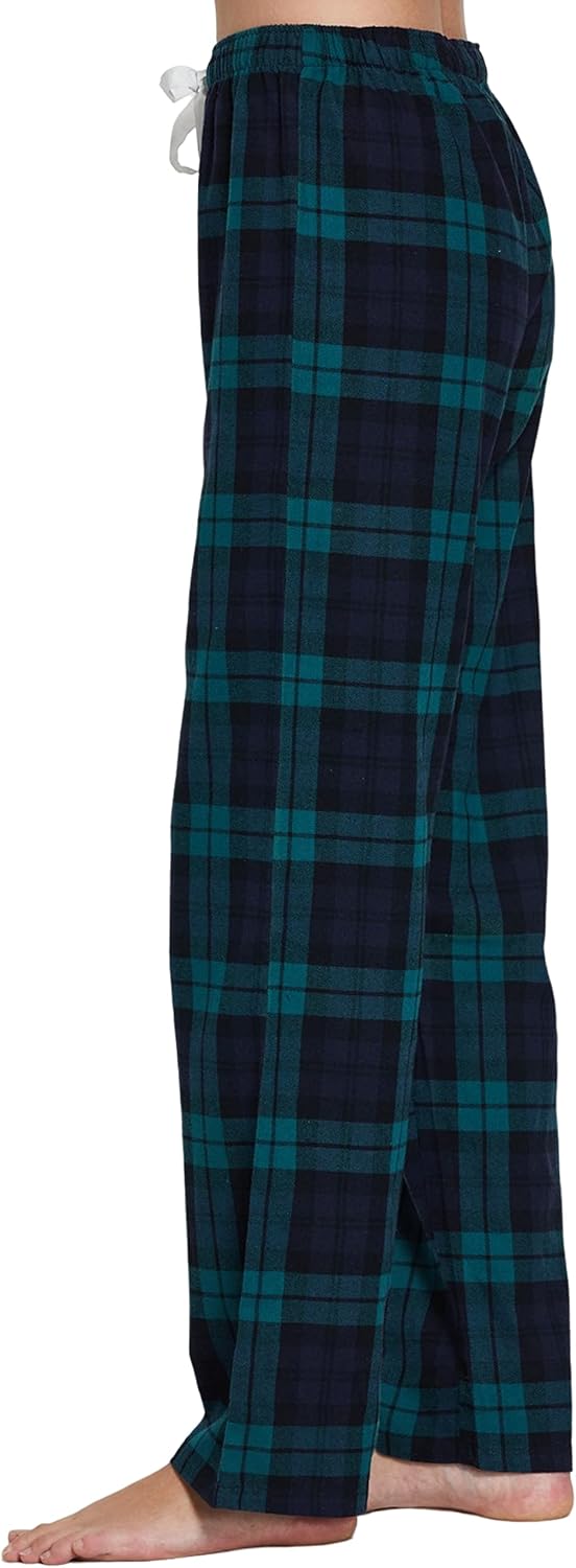 YINCOZI Women's Cotton Super Soft Plaid Flannel Pajama Pants/Lounge Pants - Image 2