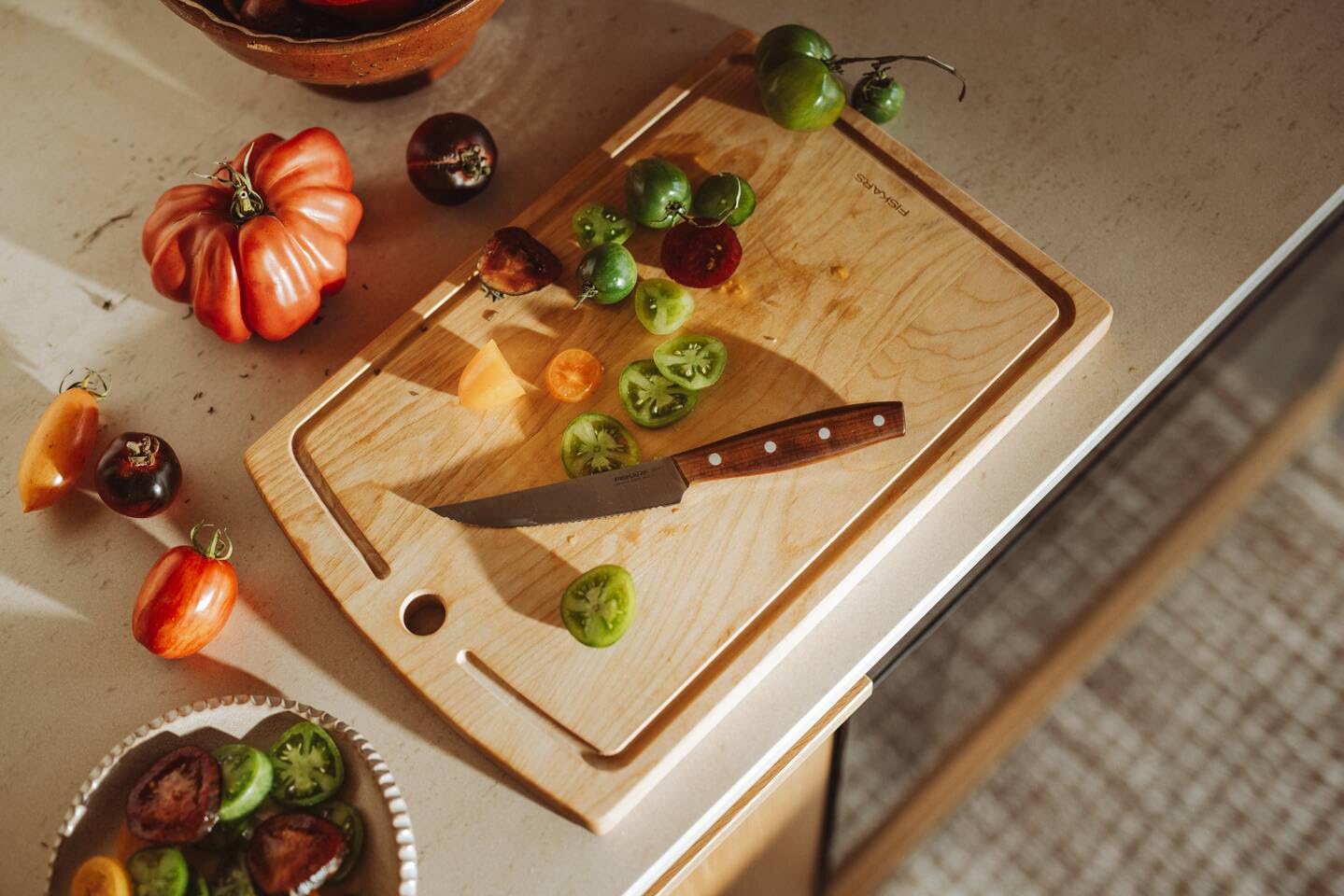 Fiskars Folken Coltello per Pomodori, Lunghezza Lama: 12 cm