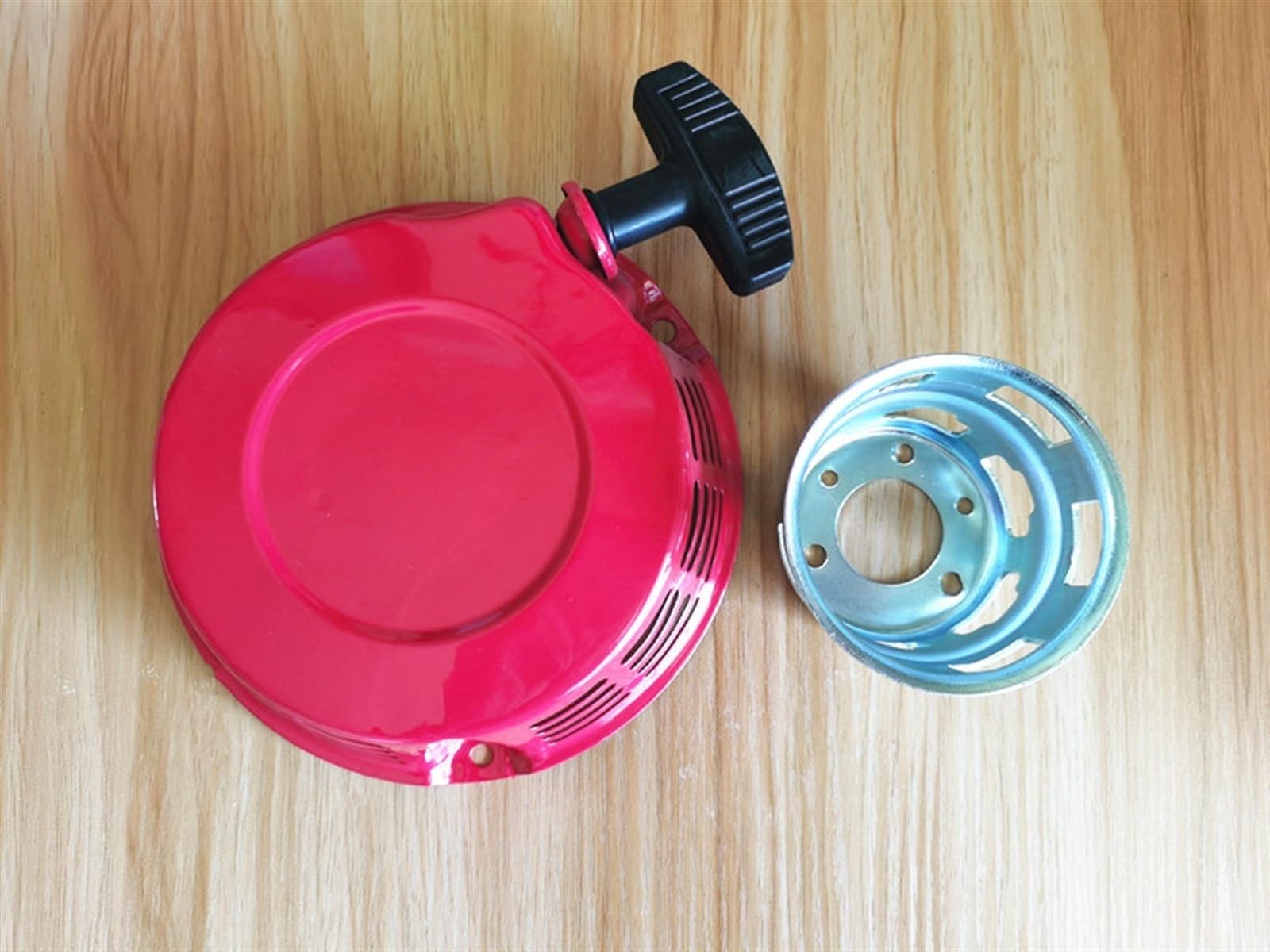 DUNLAP Avviamento a Strappo G200 e Tazza Adatta for G150 G300 GV150 GV200 e Altri 4~6,5 HP Cricchetto in Acciaio Riavvolgi avviamento a Strappo Maniglia Gruppo Fune