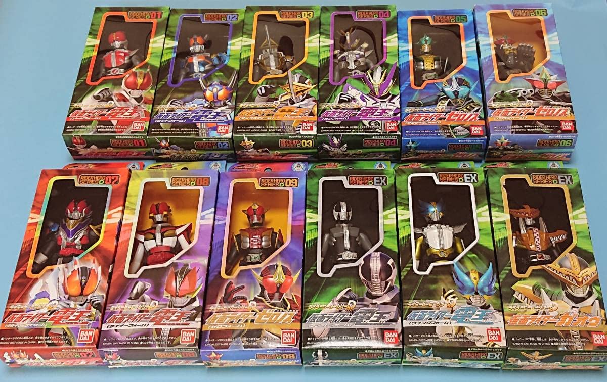 Amazon.co.jp: ライダーヒーローシリーズ RHS 電王 ソフビ 12種