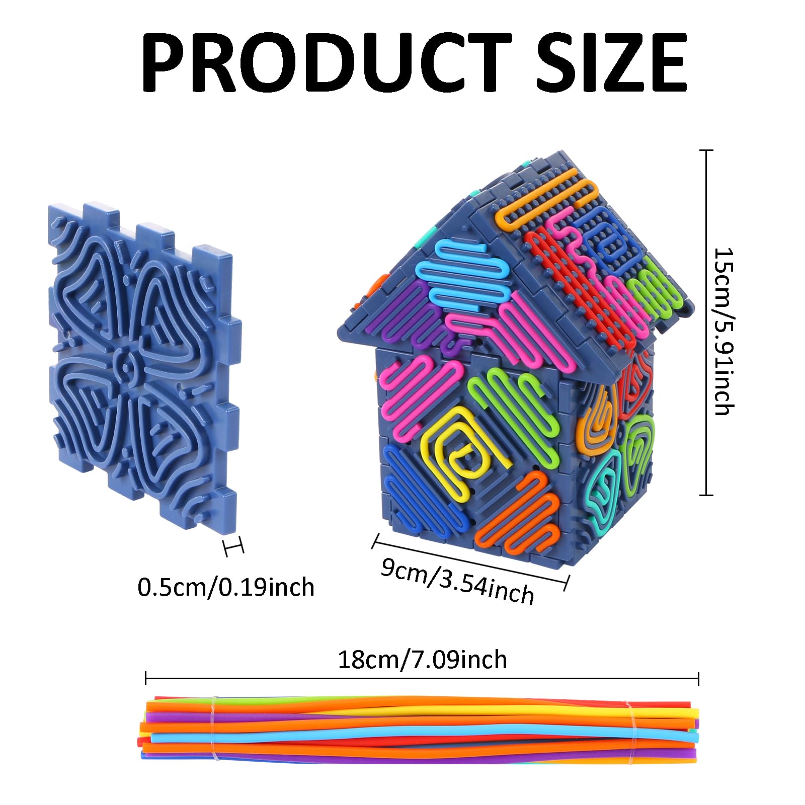 LALASTYLE Sensory Activity Board - Image 2