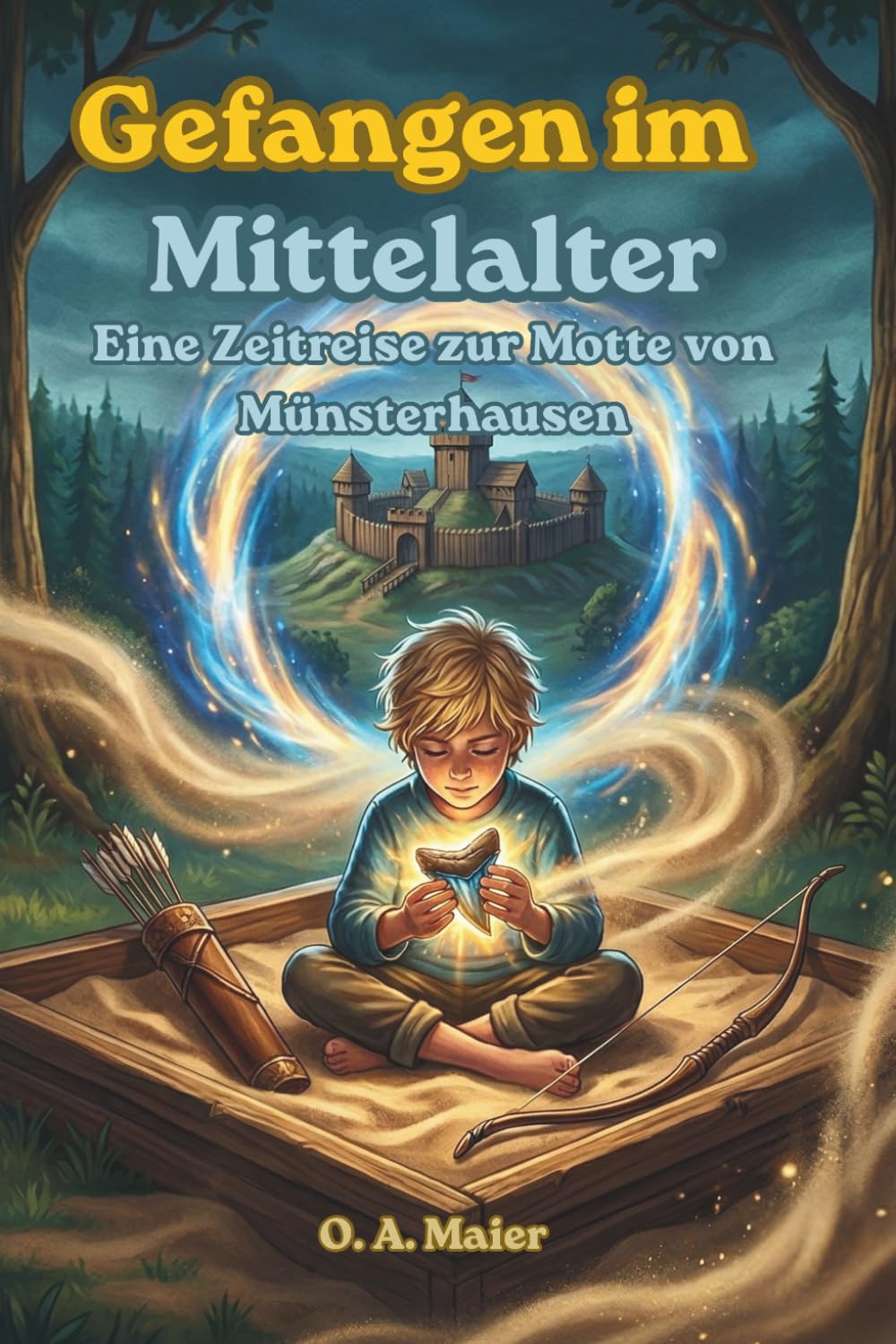 Gefangen im Mittelalter: Eine Zeitreise zur Motte von Münsterhausen (Die Zeit-Detektive)