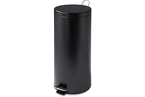 Honey-Can-Do Round Step Trash Can: A Hygienic and Sturdy Waste Management Solution