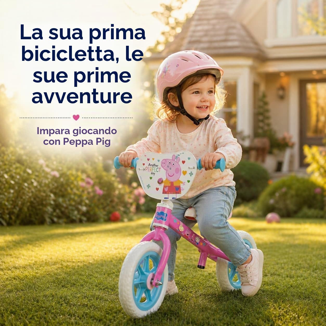 Rider Bike 10" Peppa Pig Rosa
