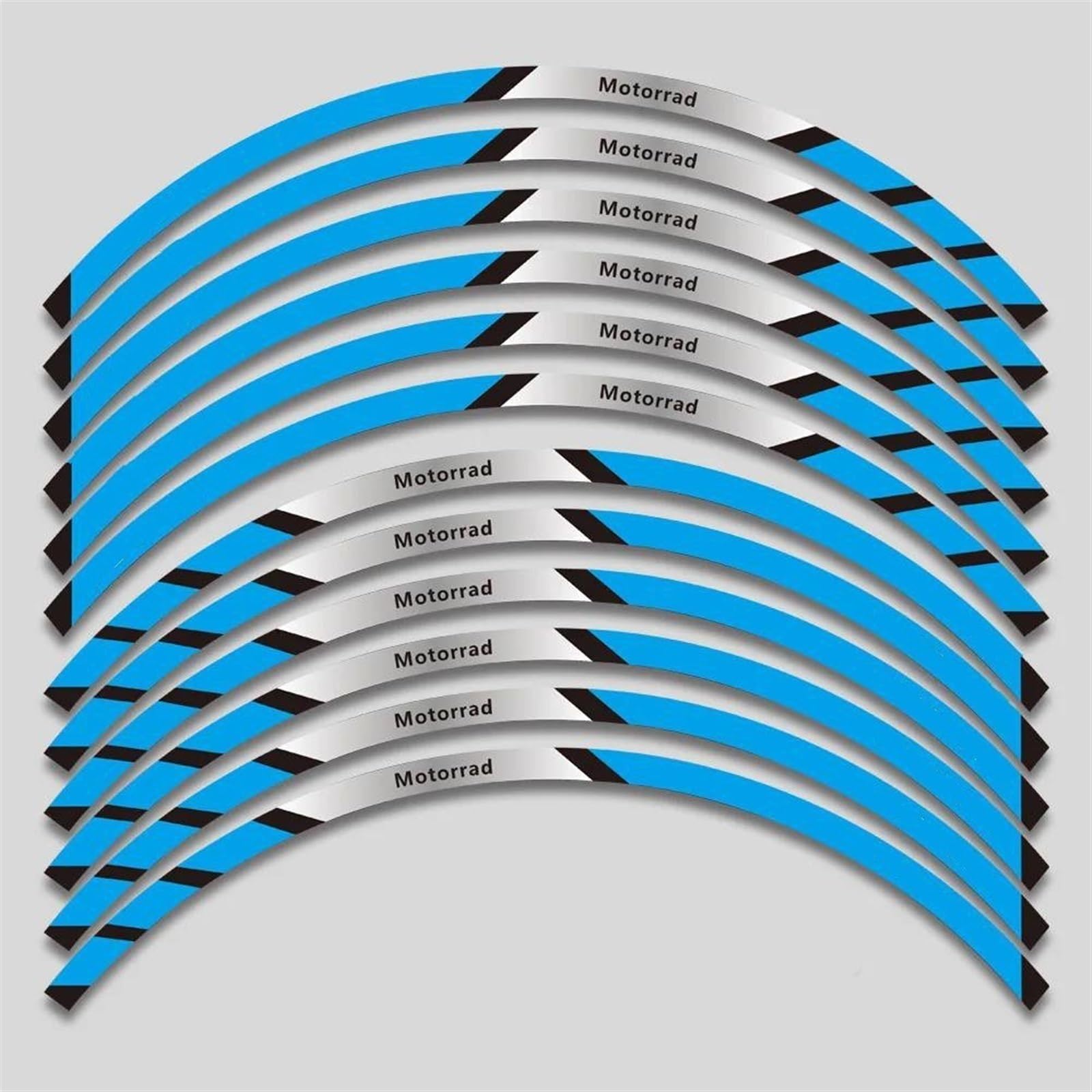 Stickers Motorcycle Reflective Rim Stripe Stickers Edge 1 Set for F900XR F900 XR F 900 F900xr(Style 7)