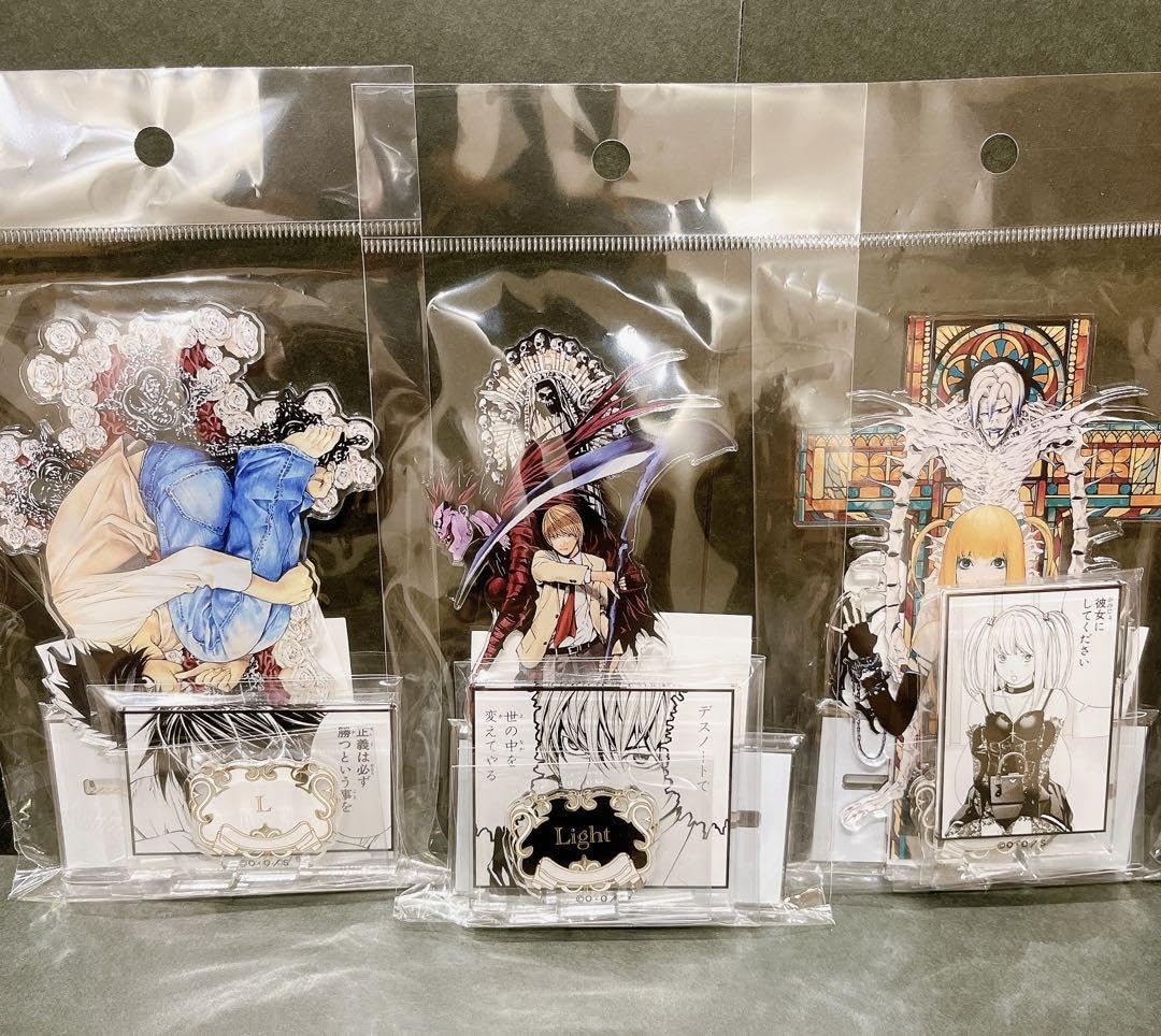 Amazon.co.jp: デスノート展 原画展 3点セット アクリルジオラマ