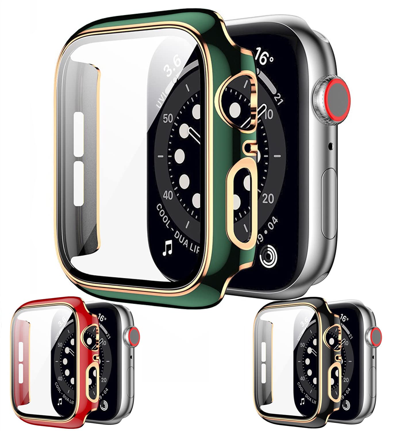 Amazon.co.jp: アップルウォッチカバー ケース 38mm 40mm 41mm