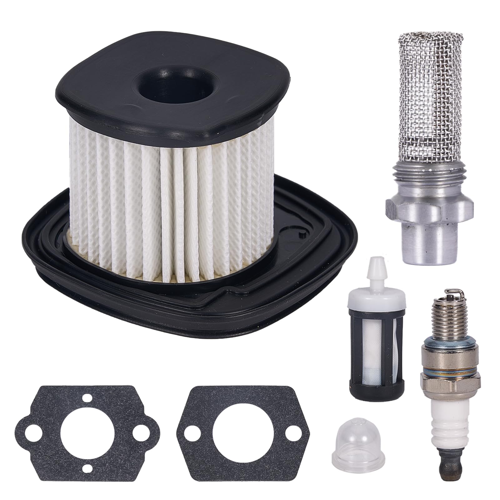 Stub Spark Arrestor with 4229 120 1800 Air Filter Tune Up Kit for STIHL BG45 BG46 BG55 BG56 BG65 BG85 BG86 BG86C BR45C SH55 SH85 SH56 Leaf Blower Parts