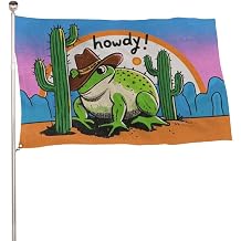 Flag -"HOWDY" 4x6 Ft Durable Outdoor Decor Banner Patio Welcome Flags Yard Flags