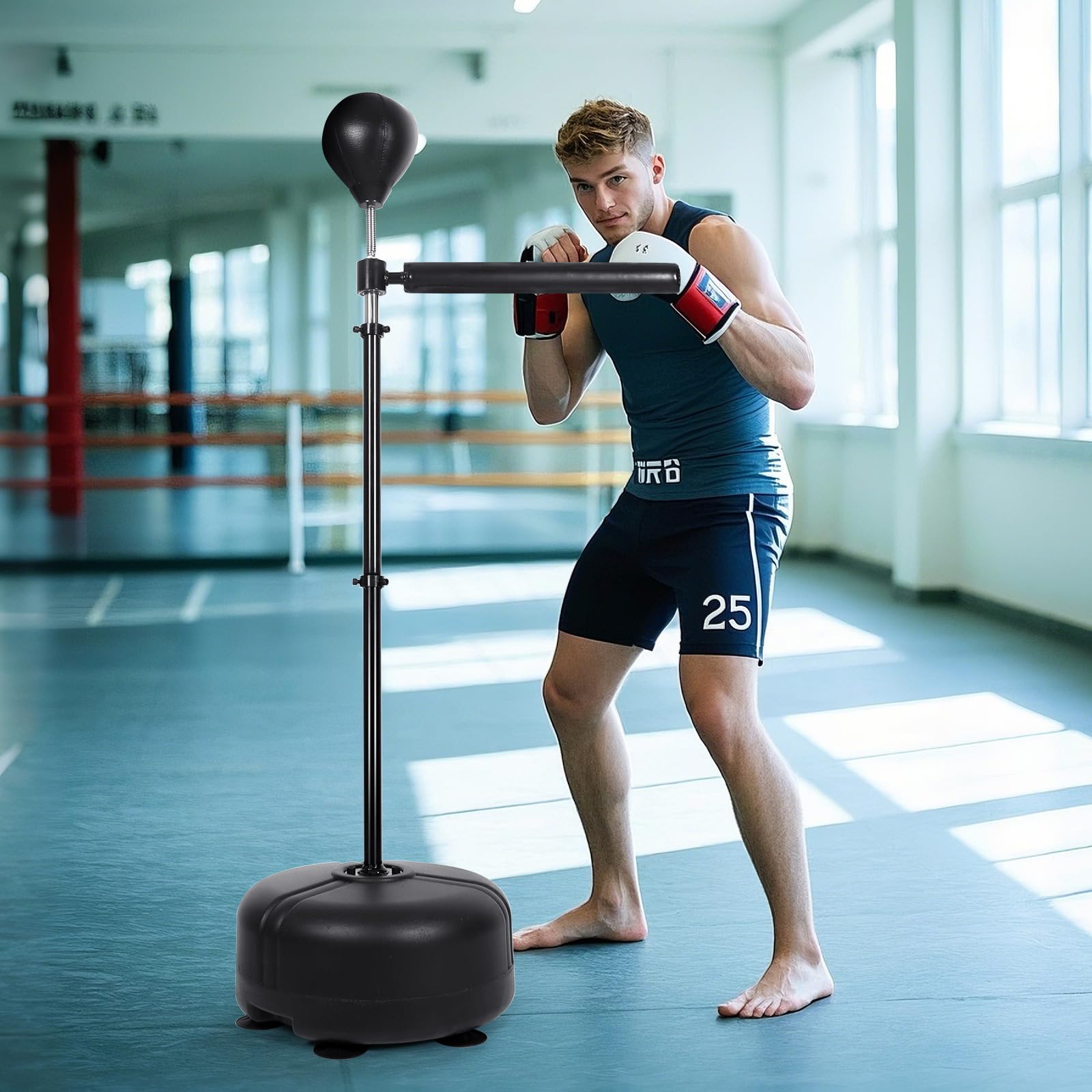 Snapklik.com : INNOLIFE Boxing Bar Height Adjustable Spinning Bar