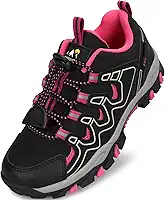 Sapatos para meninos resistentes à água botas de caminhada para crianças ao ar livre sapatos de caminhada antiderrapante tornozelo tênis esportivo anticolisão tamanho 9,5 infantil a 4,5 crianças grandes
