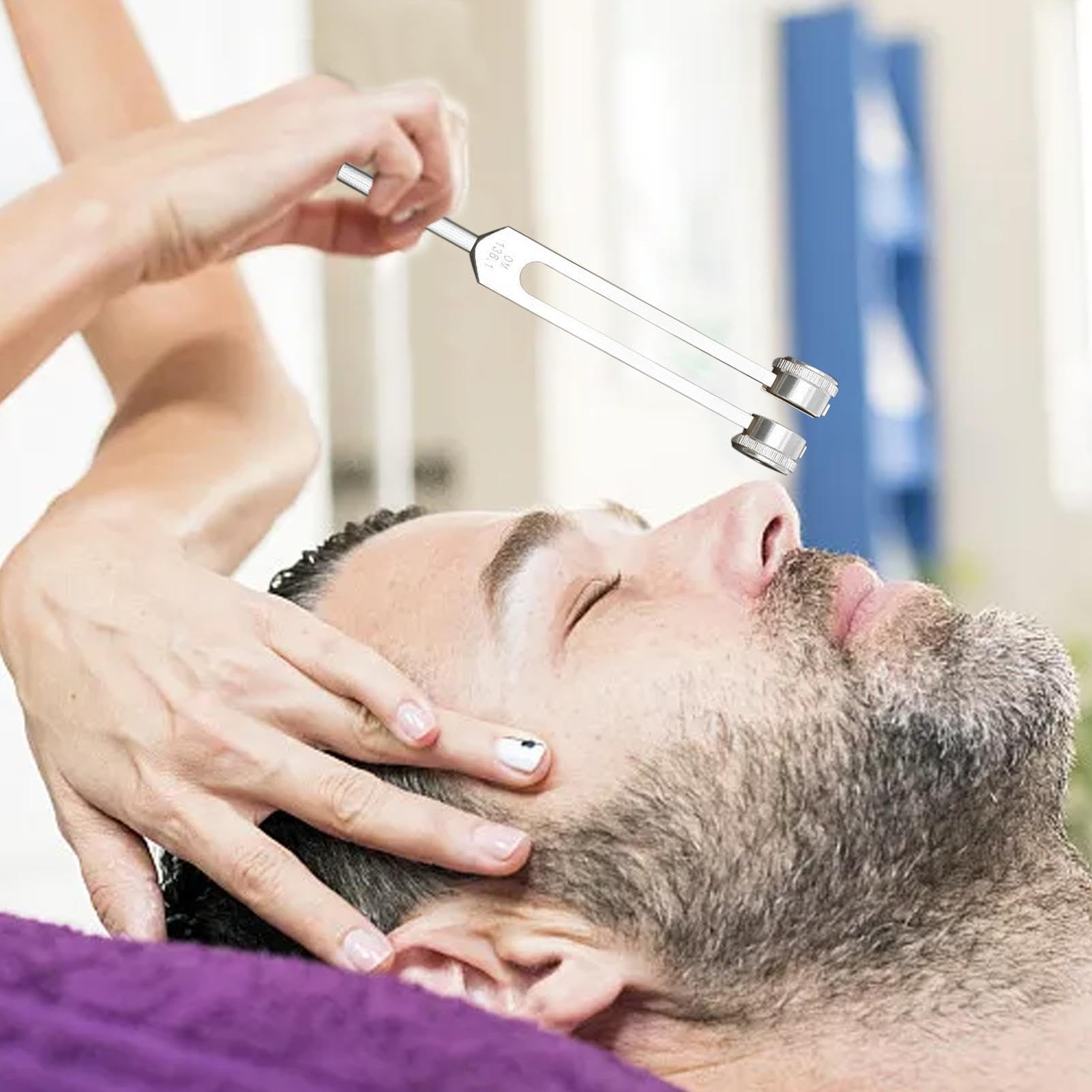 Diapason 128Hz, set di strumenti per la guarigione del suono, strumento multiuso per meditazione e yoga, per principianti ed esperti