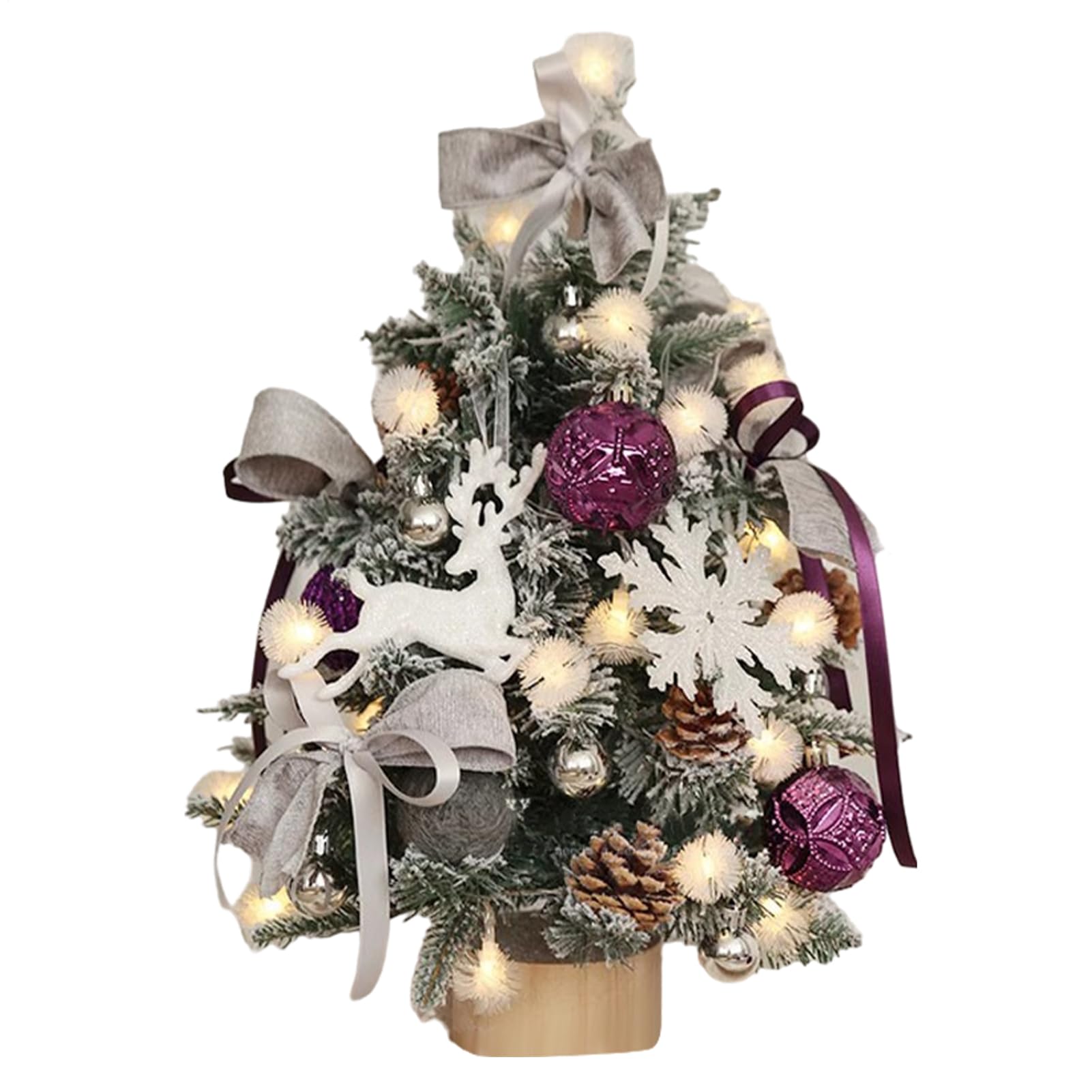 Árbol de Navidad, pequeño árbol de Navidad Artificial, de Mesa portátiles