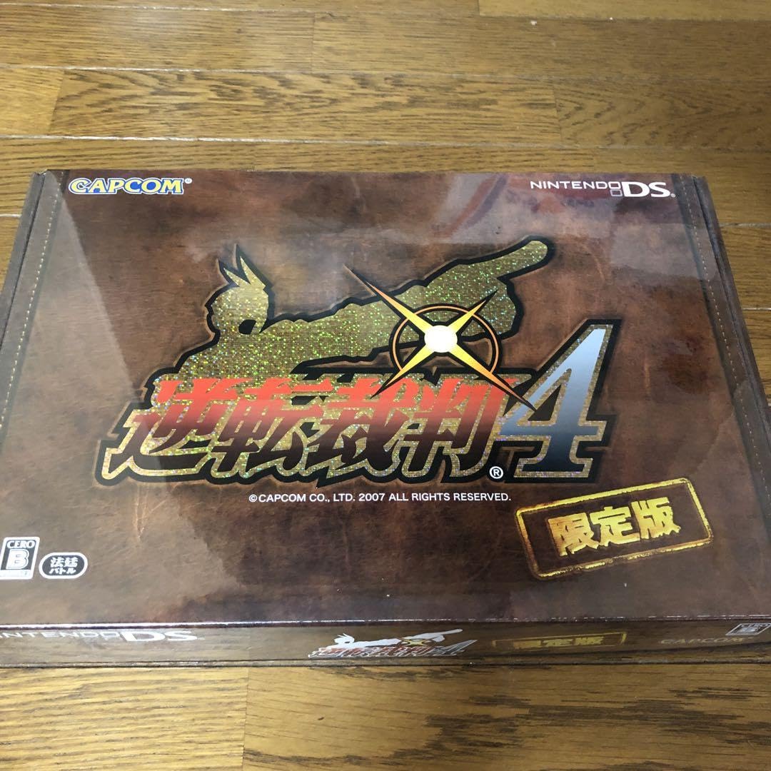 Amazon.co.jp: DS 逆転裁判4 限定版 : Toys & Games