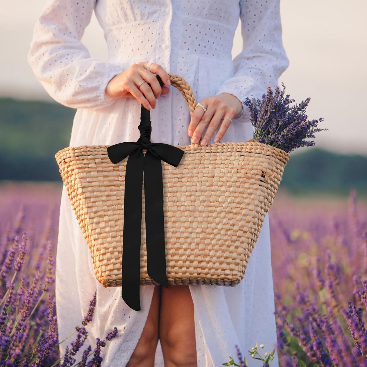 Solid Color Scarf for Women, Ribbon Neckerchief Girls Skinny Necktie, Accessory for Handbag, Hairband, Belt - Image 3