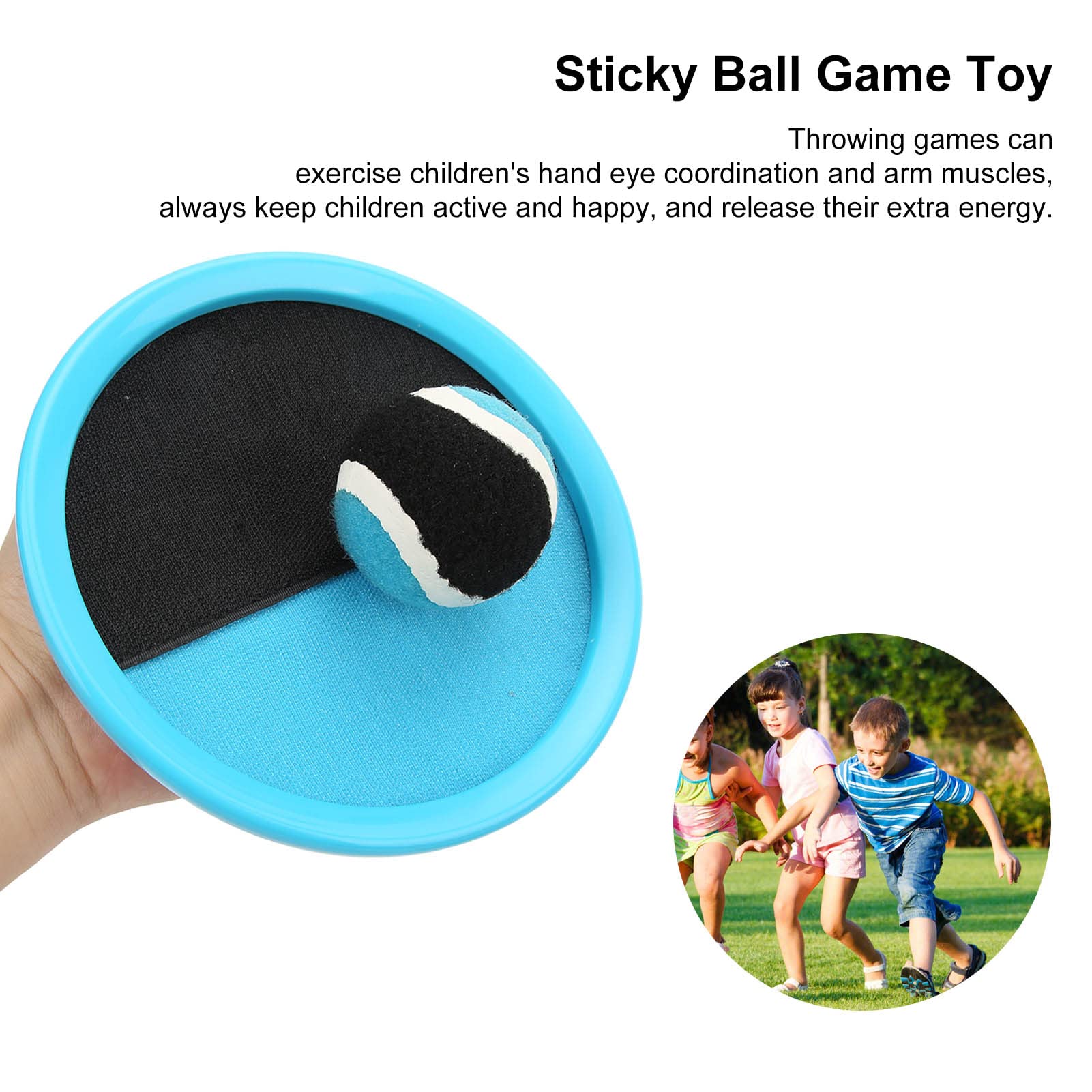 BESPORTBLE Jeu De Lancer-capture – 2 Paniers Et 5 Balles Colorées Pour Coordination Et Famille