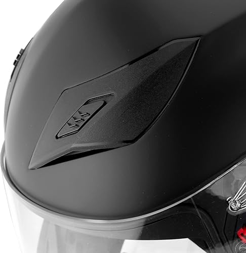 Miniatura 5 de Casco de motocicleta Bluetooth, negro mate