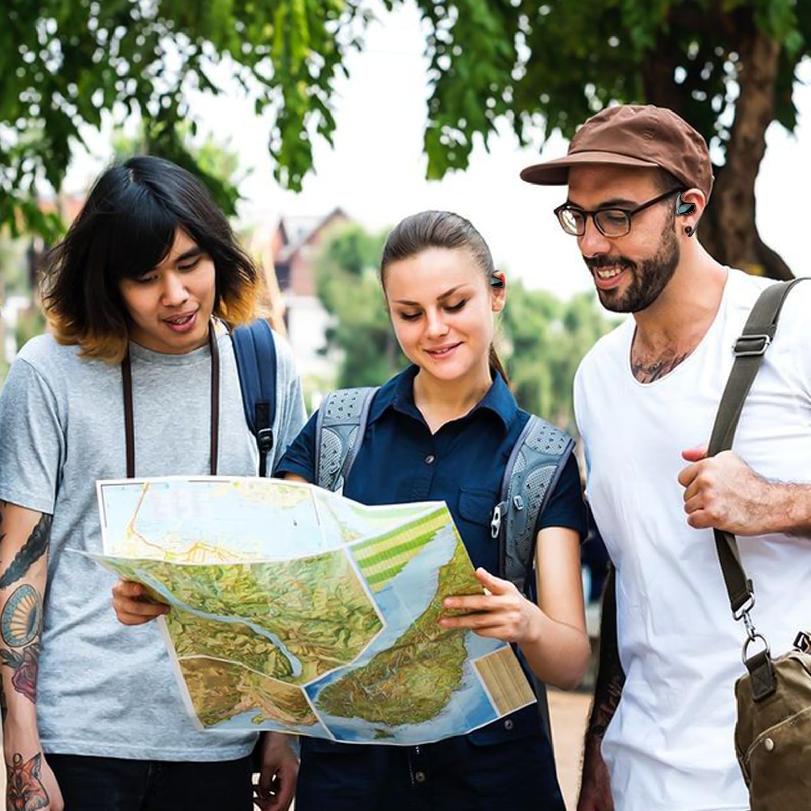 Sonabuds ki übersetzer kopfhörer – Echtzeit-Übersetzung in 140 Sprachen, Offline-Modus, Geräuschunterdrückung, bequemer Sitz, Bluetooth für Musik & Anrufe. Ideal für Reisen&Business (Schwarz)