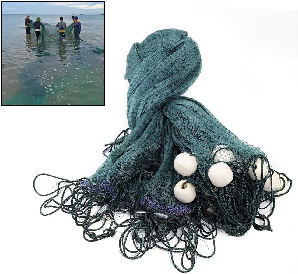 Gdrasuya10 65 FT Fishing Drag Net Beach Drag Net Fishing