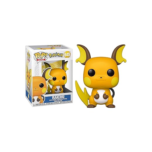 Funko Pokémon Raichu vinyl figurine no. 645 Unisex Pop! standard PVC