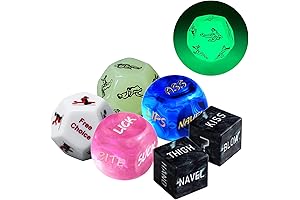 Adult Party: Glowing Sex Dice for Couples' Intimate Encounters