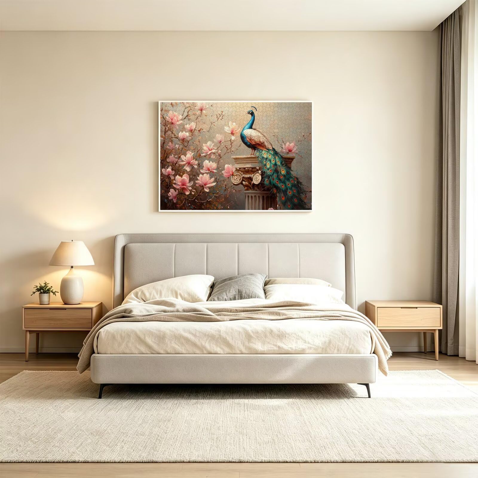 5000 sztuk puzzli dla dorosłych, gry rodzinne, roślina paw, n-869