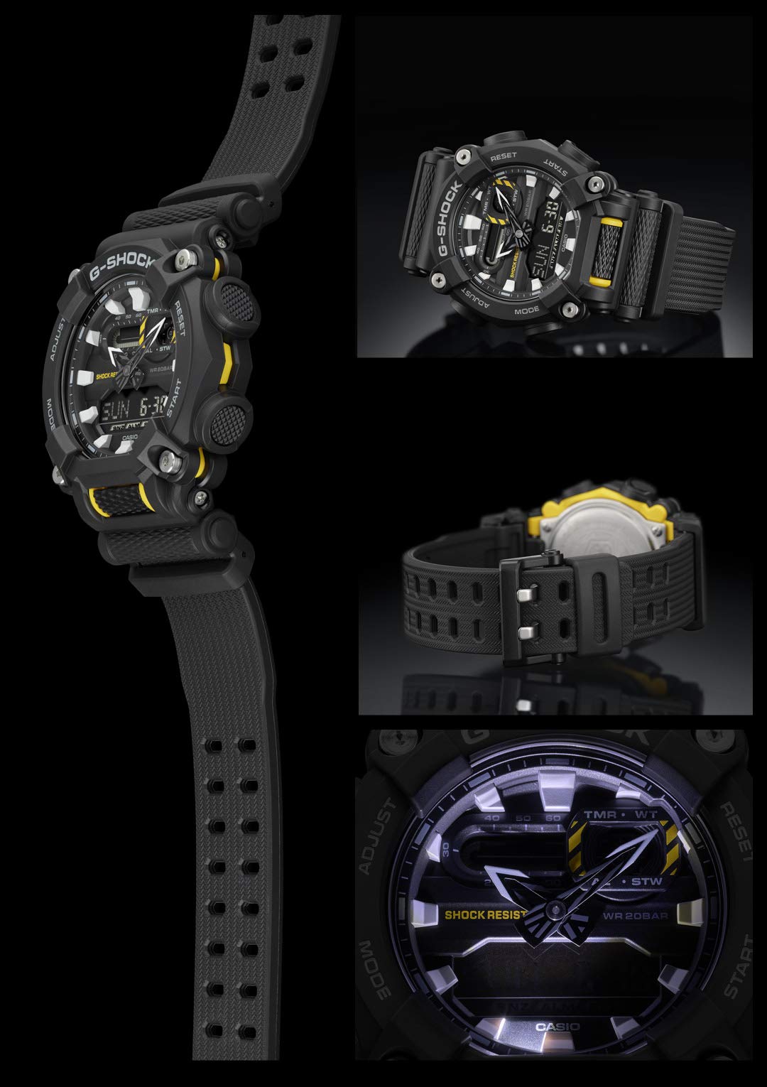 時計 CACIO G-SHOCK GA-900-1AJF G-SHOCK Casio Mens Watch GA-900-1AJF Black | eBay