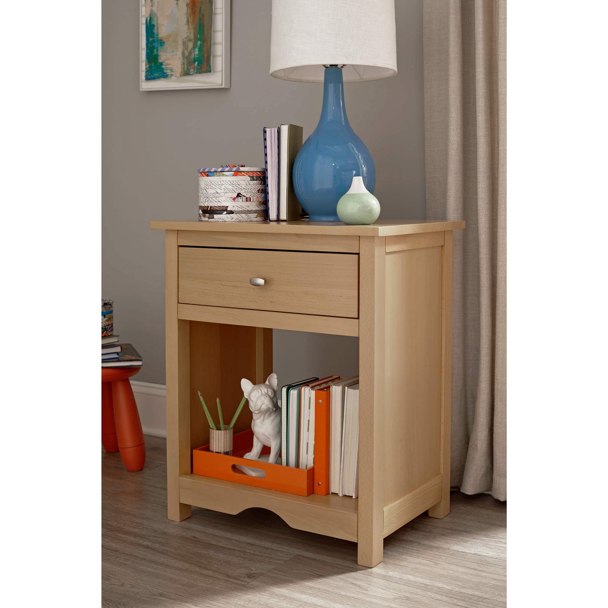Epoch Design Seneca Nightstand, Natural Finish
