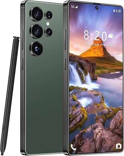 Miniatura 10 de Teléfono celular I25 Ultra desbloqueado, lápiz óptico integrado, batería para teléfono inteligente de 7000 mAh, pantalla HD de 6.99 pulgadas,