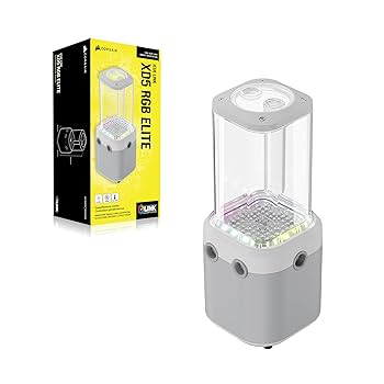 PC用ファン・クーラー CORSAIR iCUE LINK XD5 RGB ELITE LCD iCUE LINK XD5 RGB ELITE LCD Pump/Reservoir Combo、ステルスグレー