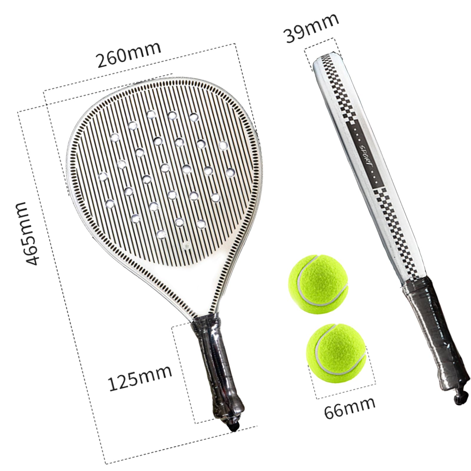 Set padel professionale per principianti3
