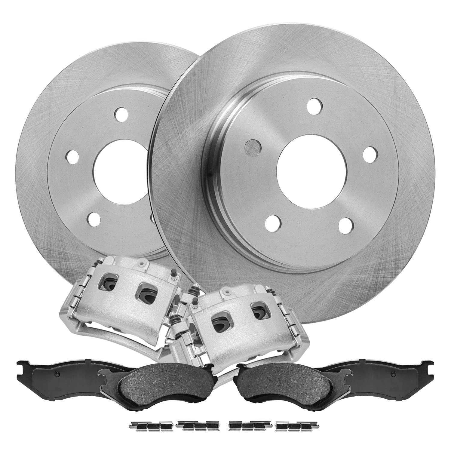 Detroit Axle - Front Brake Kit for 02-05 Dodge Ram 1500, 05-06 Durango