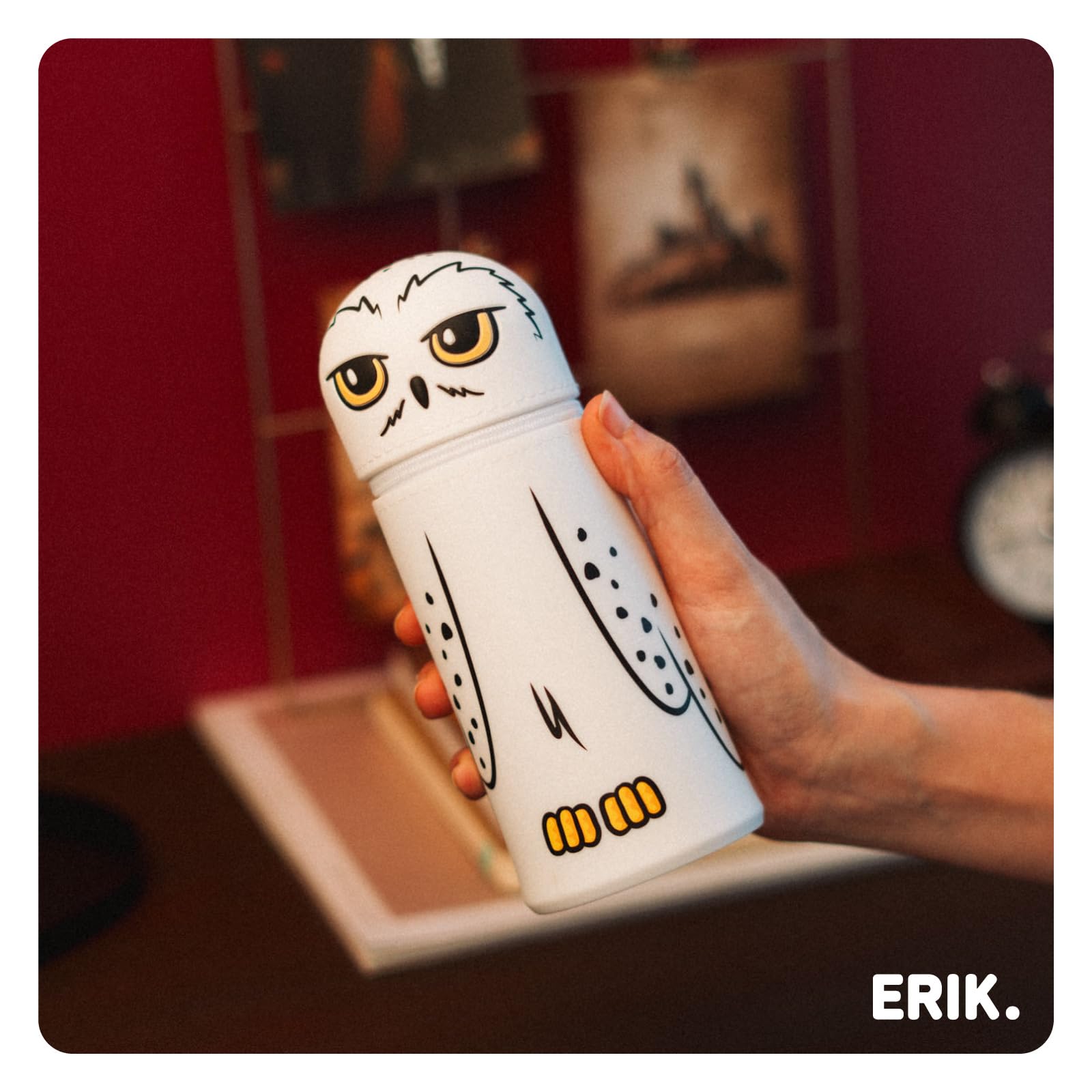 Grupo Erik Trousse 3D Harry Potter Extensible en Silicone Fournitures Scolaires