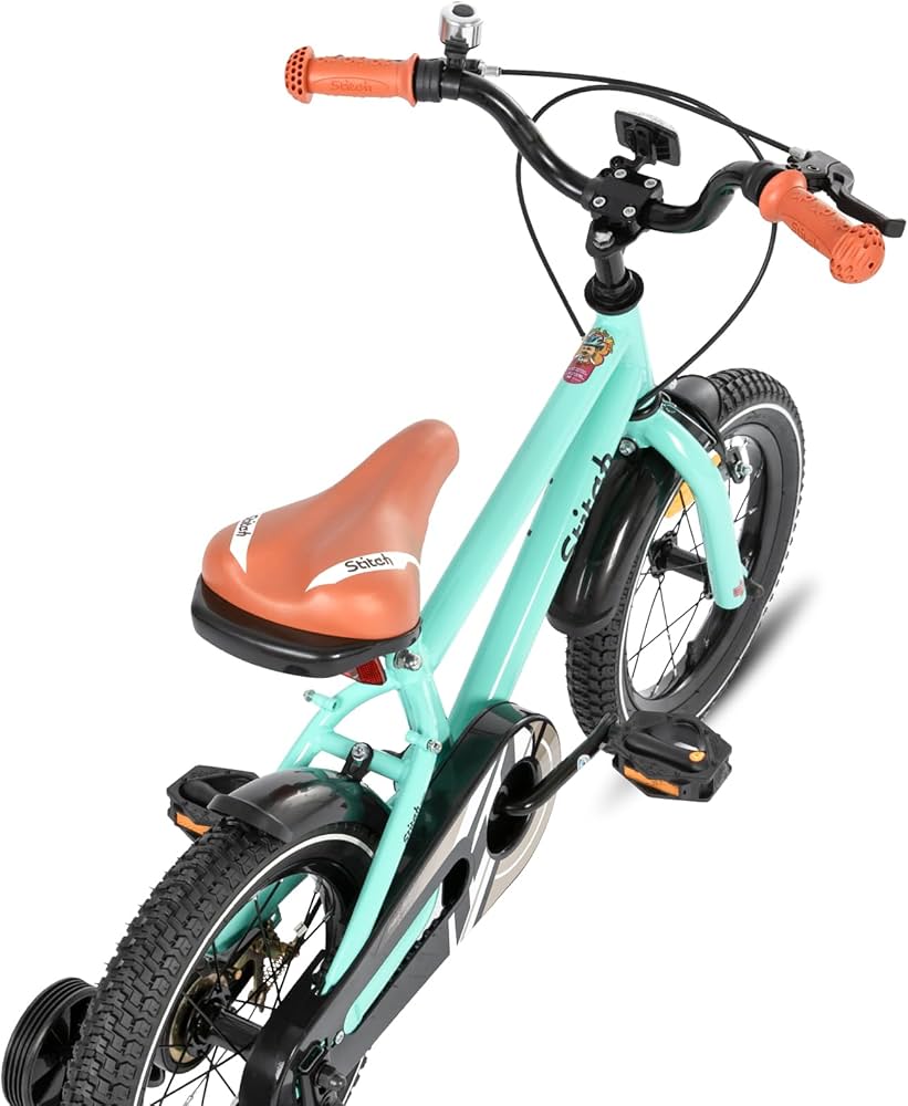 Disney Stitch kinderfiets creme 14 inch kopen