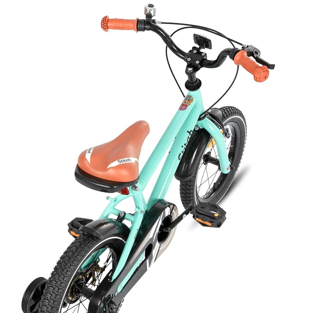 Bicicletta Bambini 14/16 Pollici Con Stabilizzatori - Regalo Perfetto Per 3-7 Anni - Foto 10