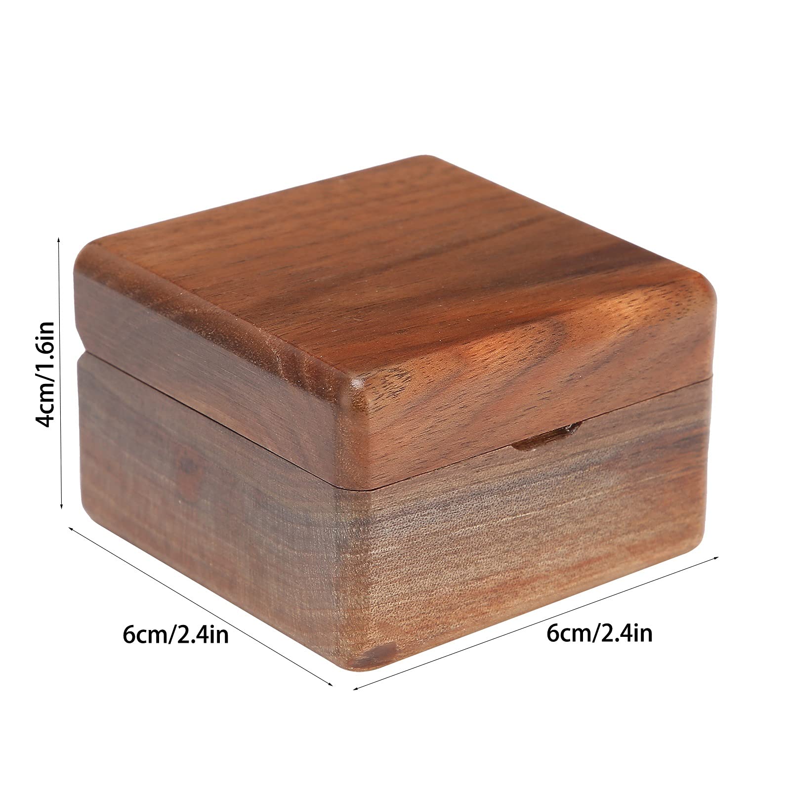 Estuche for guardar joyas, joyero for mujer, caja de madera for anillos