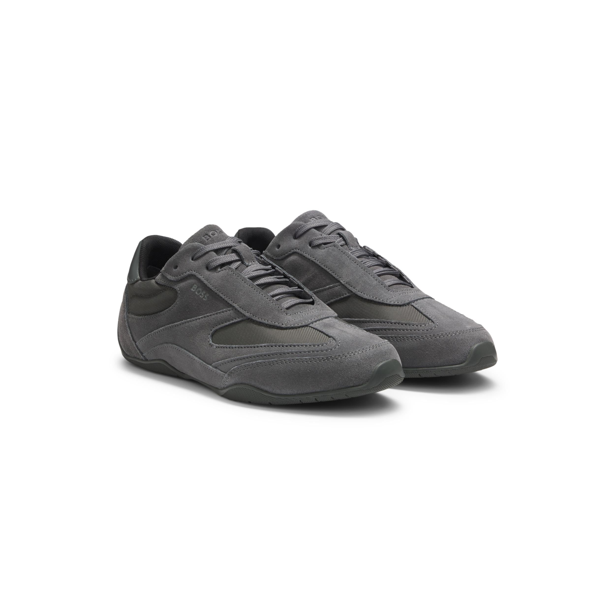 BOSS Men's Jaylen_Lowp_sdny 10274847 01 Low-Profile Trainers, Darkgray, 9 UK