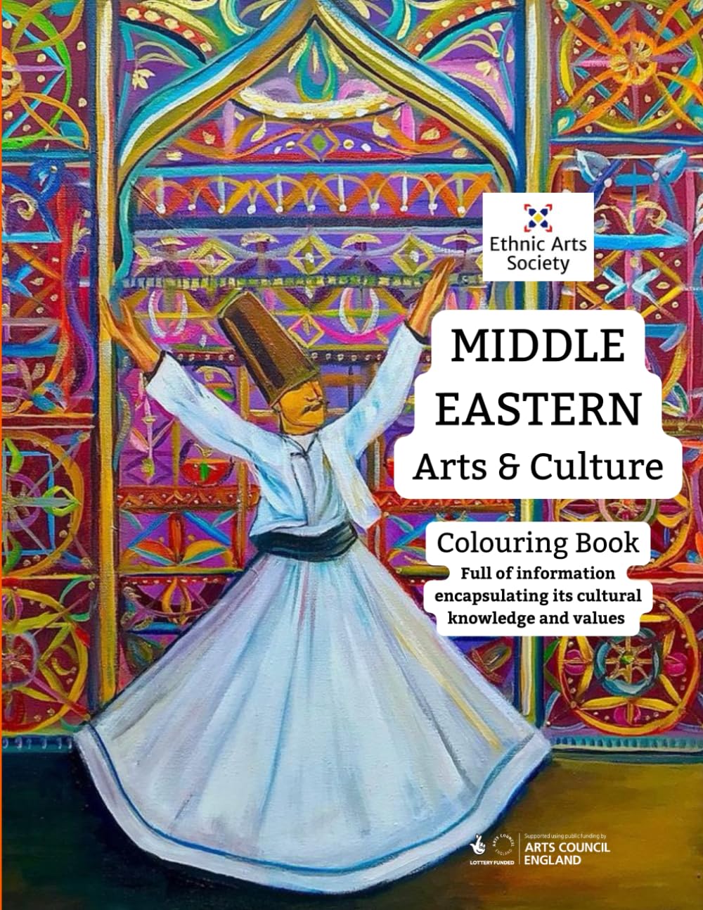 MIDDLE EASTERN Arts and Culture Colouring book