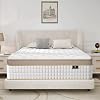 California King Size Mattress - Upgrade Strengthen Firm 12 Inch Hybrid King Mattress in A Box, Mattress Cal King Size With High Density Memory Foam and Independent Pocket Springs, Strong Edge Support