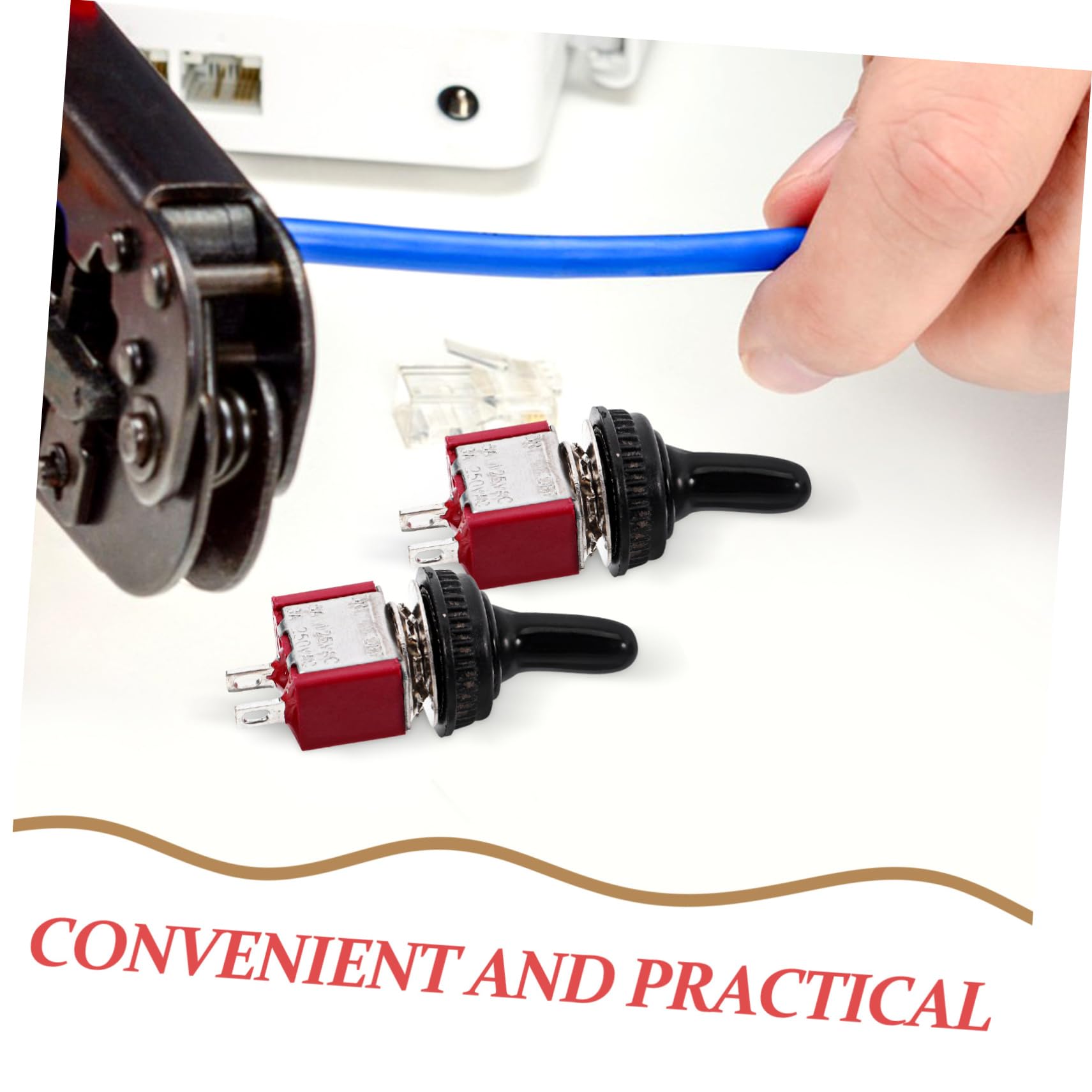 Marine Toggle Switch, SPDT, 1/4 in. Solder