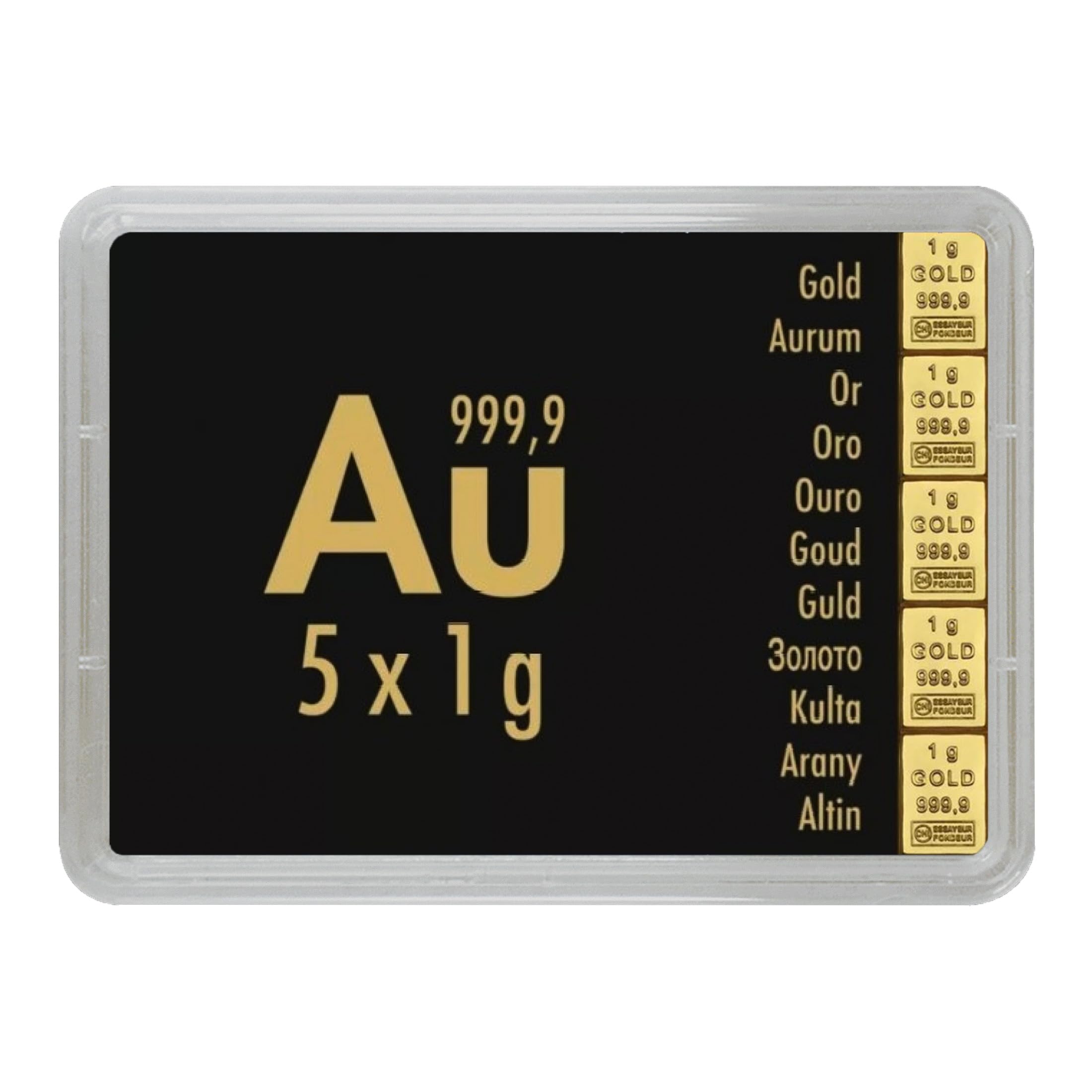 0,5g Goldbarren Geschenk - Gold Statt Weihnachtsfeier Mit Echtheitsgarantie