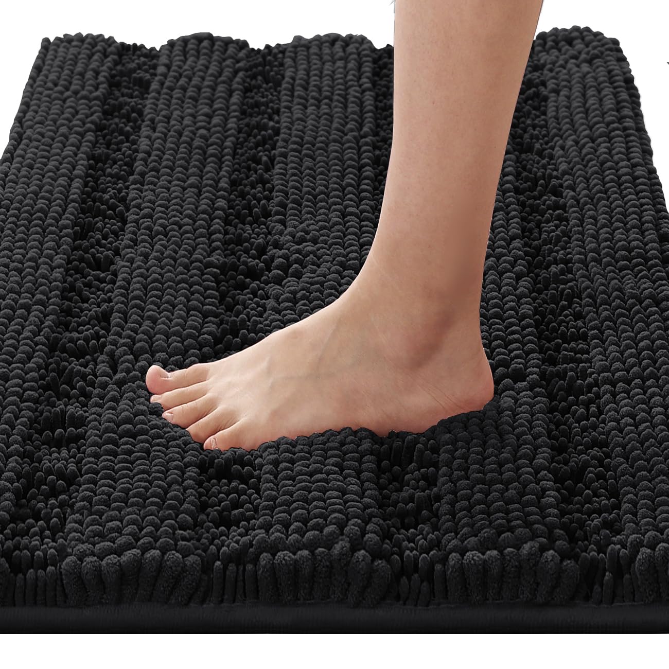 H.VERSAILTEX striped chenille mat in blue and white | Mubboo