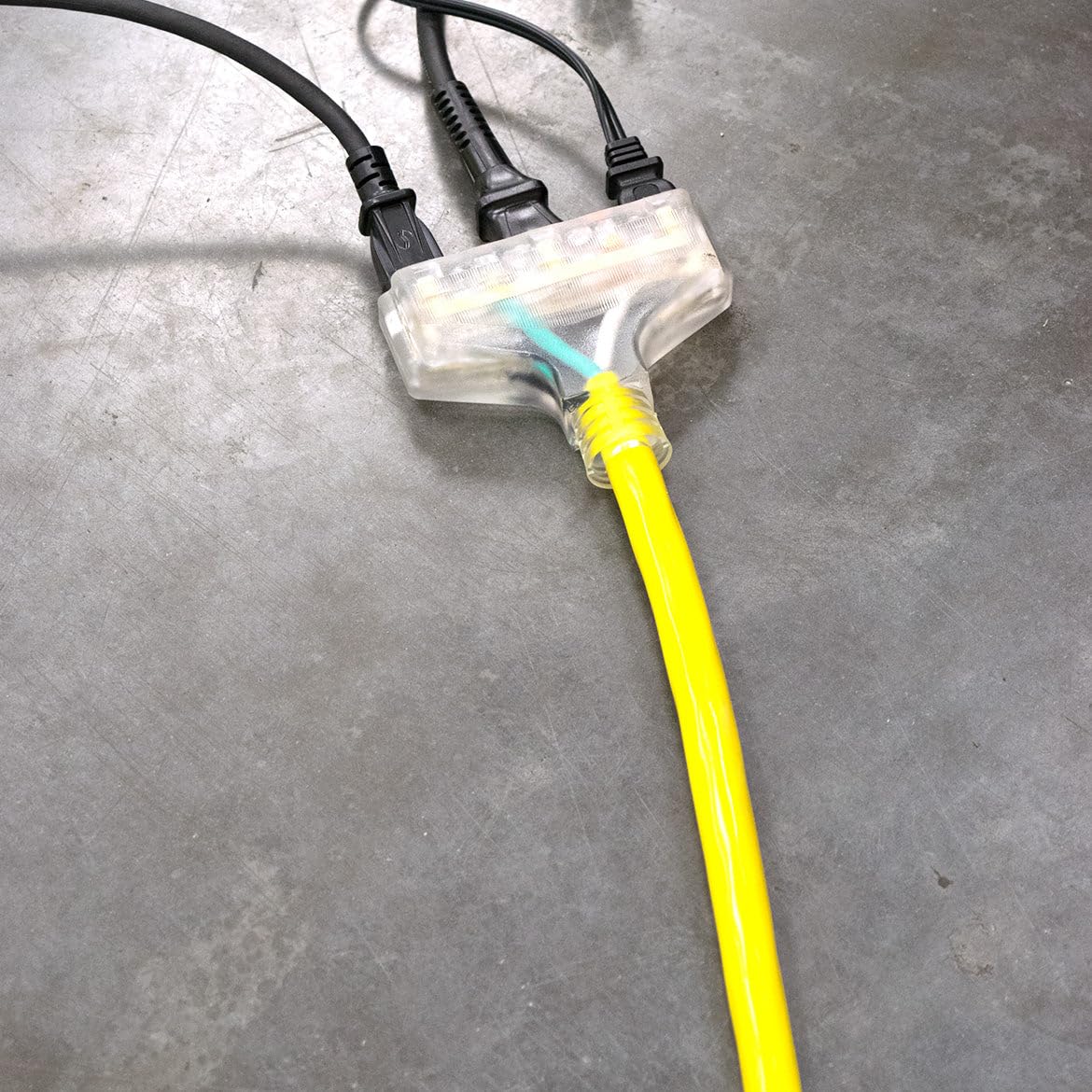 DuroMax XPC10025C - Cable de extensión para Exteriores, XPC10025C