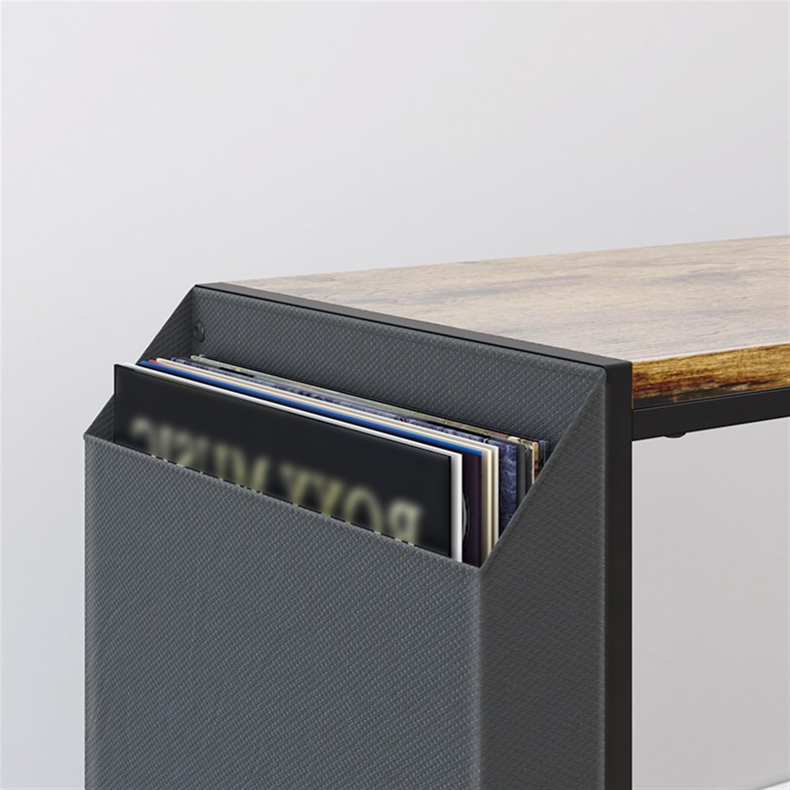 Ufficio Porta CD, tavolino creativo, disco in vinile Scaffale porta dischi | Scaffale di stoccaggio