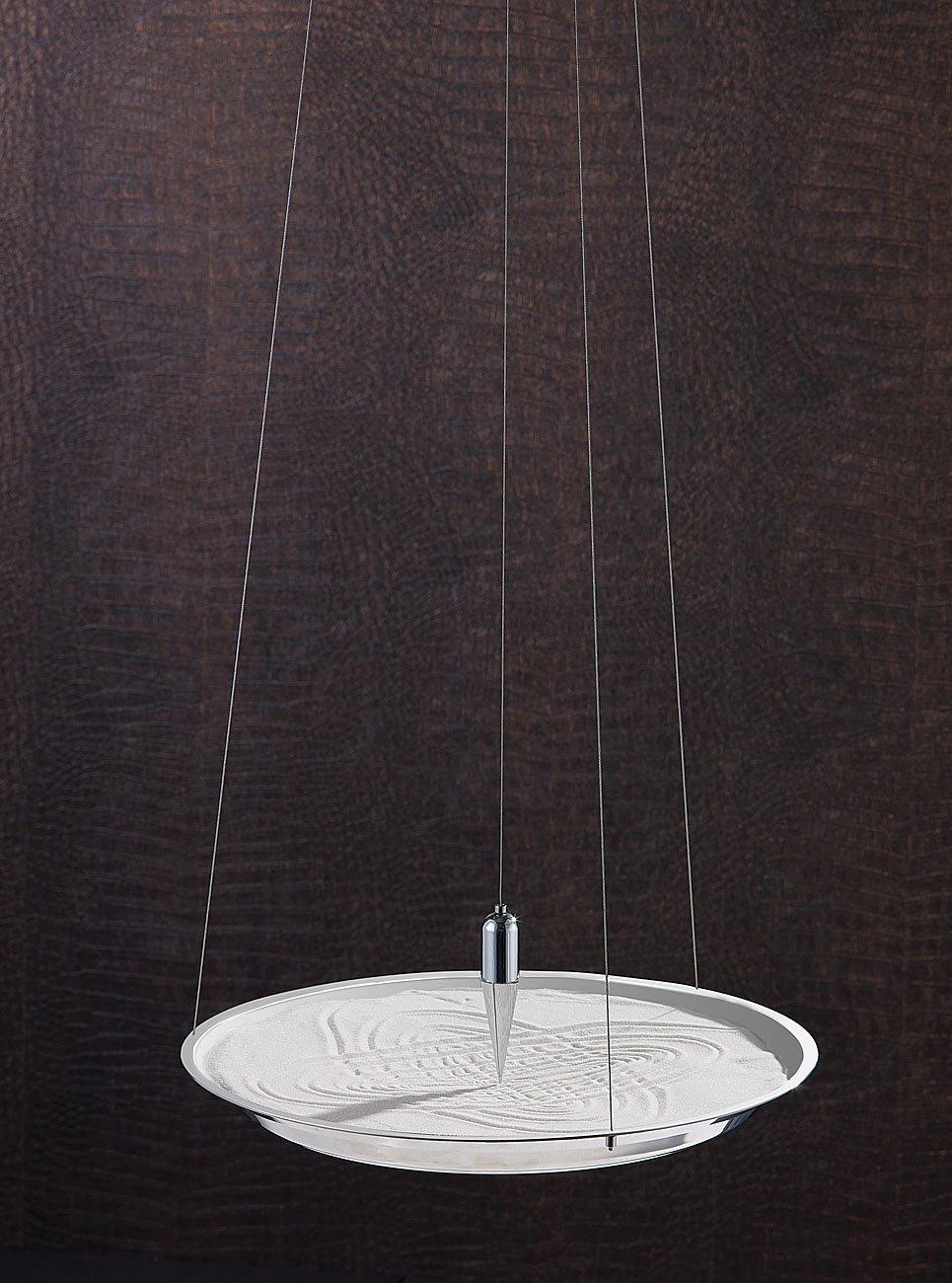 Carlo Milano Sandbilder-Pendel: Mandala-Sandpendel, 36 cm (Physikalische Pendel, Foucault Dekoration, Brunnen)