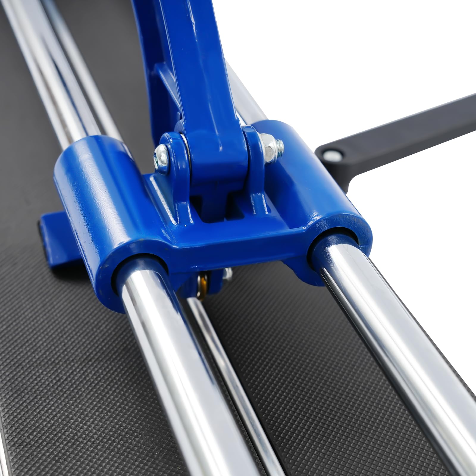 Cortador manual de azulejos de 80 cm, soportes de doble riel con rueda de corte de tungsteno y guía de precisión por infrarrojos, para azulejos de hasta 15 mm/31", incluye soportes de equilibrio y