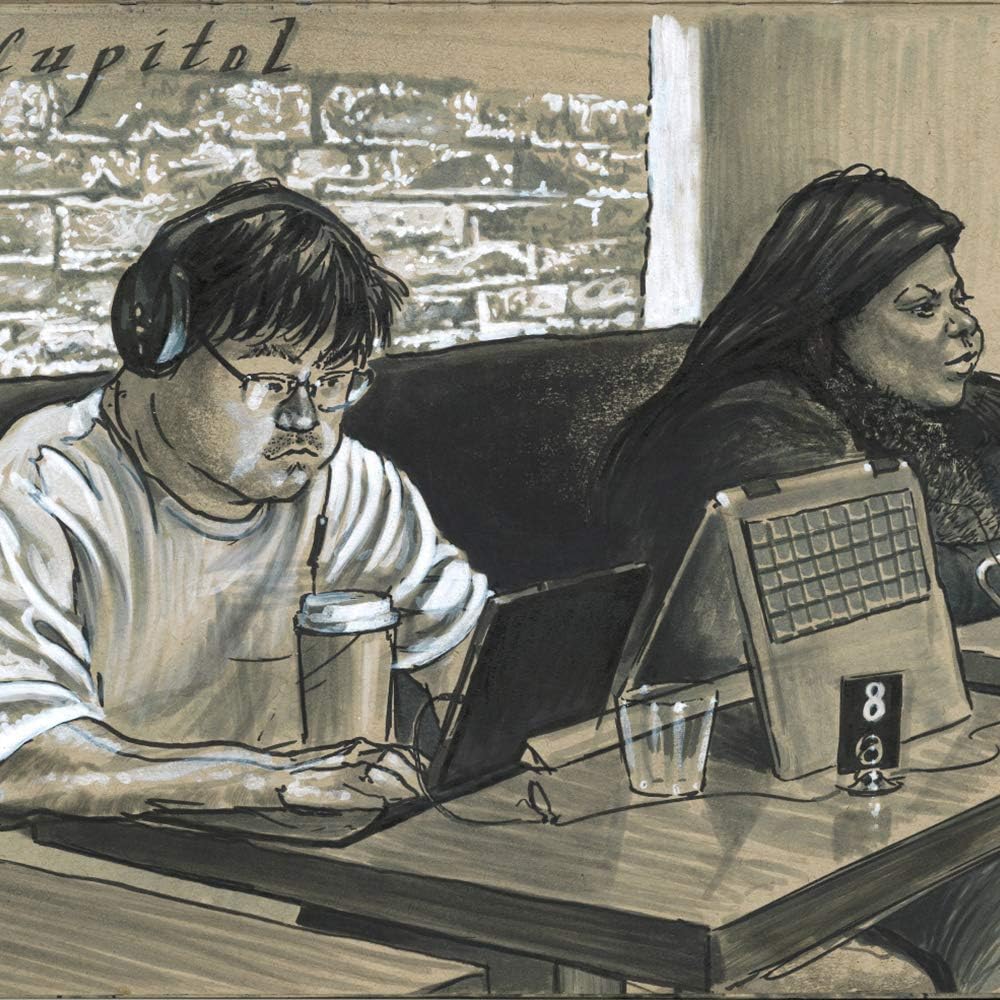 Faber Castell FC167151 PITT Artist Pen - Black/White (Pack of 4)