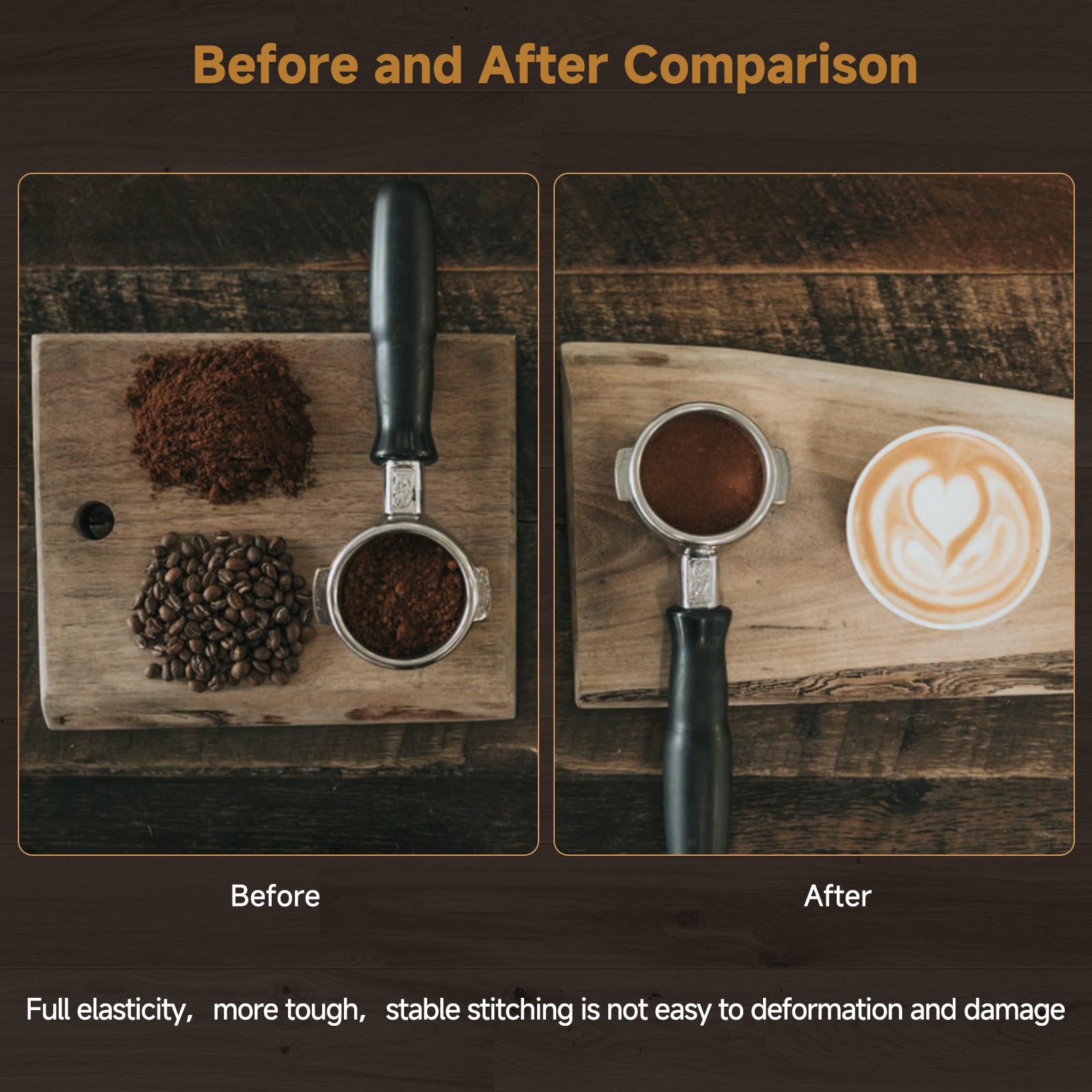 Accessori per Caffè Espresso, Set di 8 Aghi WDT in Acciaio